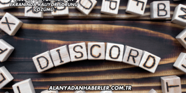 Discord Biliyor muydun Ekranında Kalıyor Sorunu Çözümü