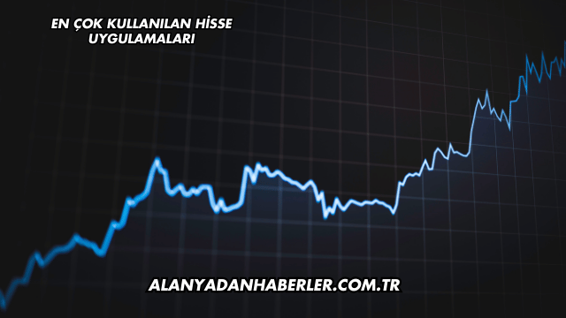 En Çok Kullanılan Hisse Uygulamaları