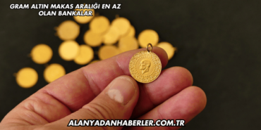 Gram Altın Makas Aralığı En Az Olan Bankalar