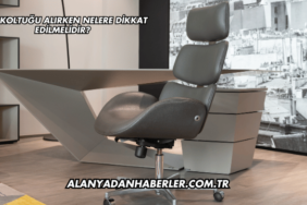 Ofis Koltuğu Alırken Nelere Dikkat Edilmelidir?