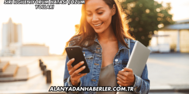 Siri İlgileniyorum Hatası Çözüm Yolları
