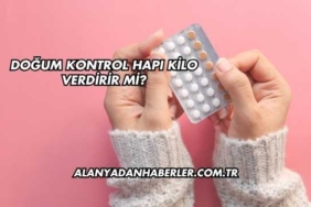Doğum Kontrol Hapı Kilo Verdirir mi?