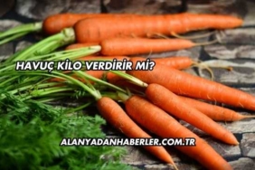 Havuç Kilo Verdirir mi?