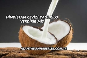 Hindistan Cevizi Yağı Kilo Verdirir mi?