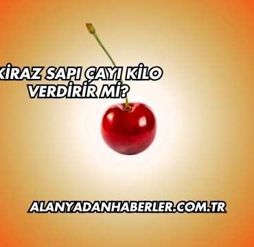 Kiraz Sapı Çayı Kilo Verdirir mi?