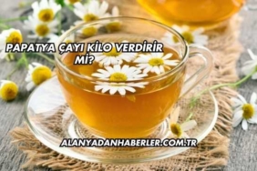 Papatya Çayı Kilo Verdirir mi?
