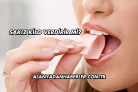 Sakız Kilo Verdirir mi?