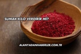 Sumak Kilo Verdirir mi?